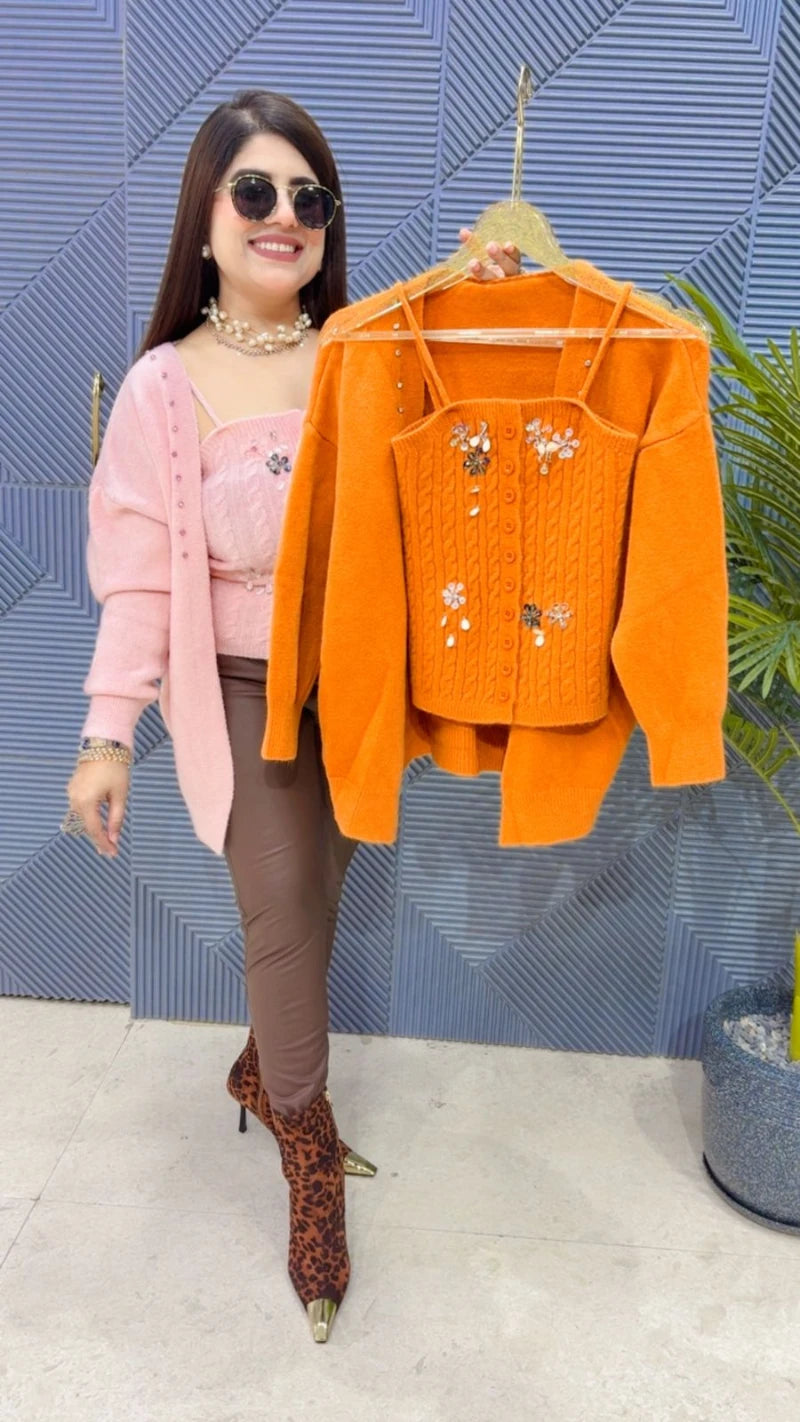 PREMIUM WINTERWEAR 2 PCS TOP GGR3597