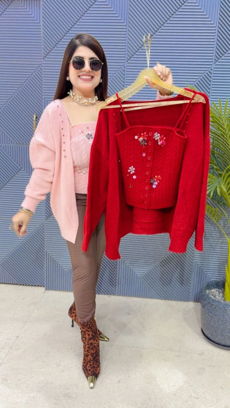 PREMIUM WINTERWEAR 2 PCS TOP GGR3597