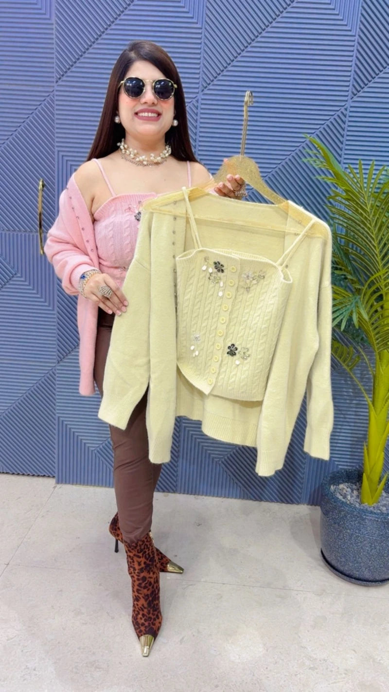 PREMIUM WINTERWEAR 2 PCS TOP GGR3597