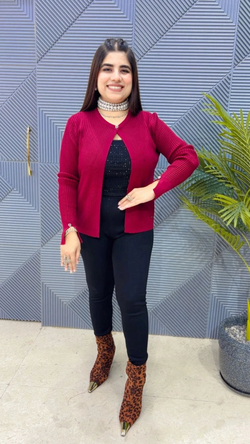 PREMIUM WINTERWEAR SHRUG GGR3605