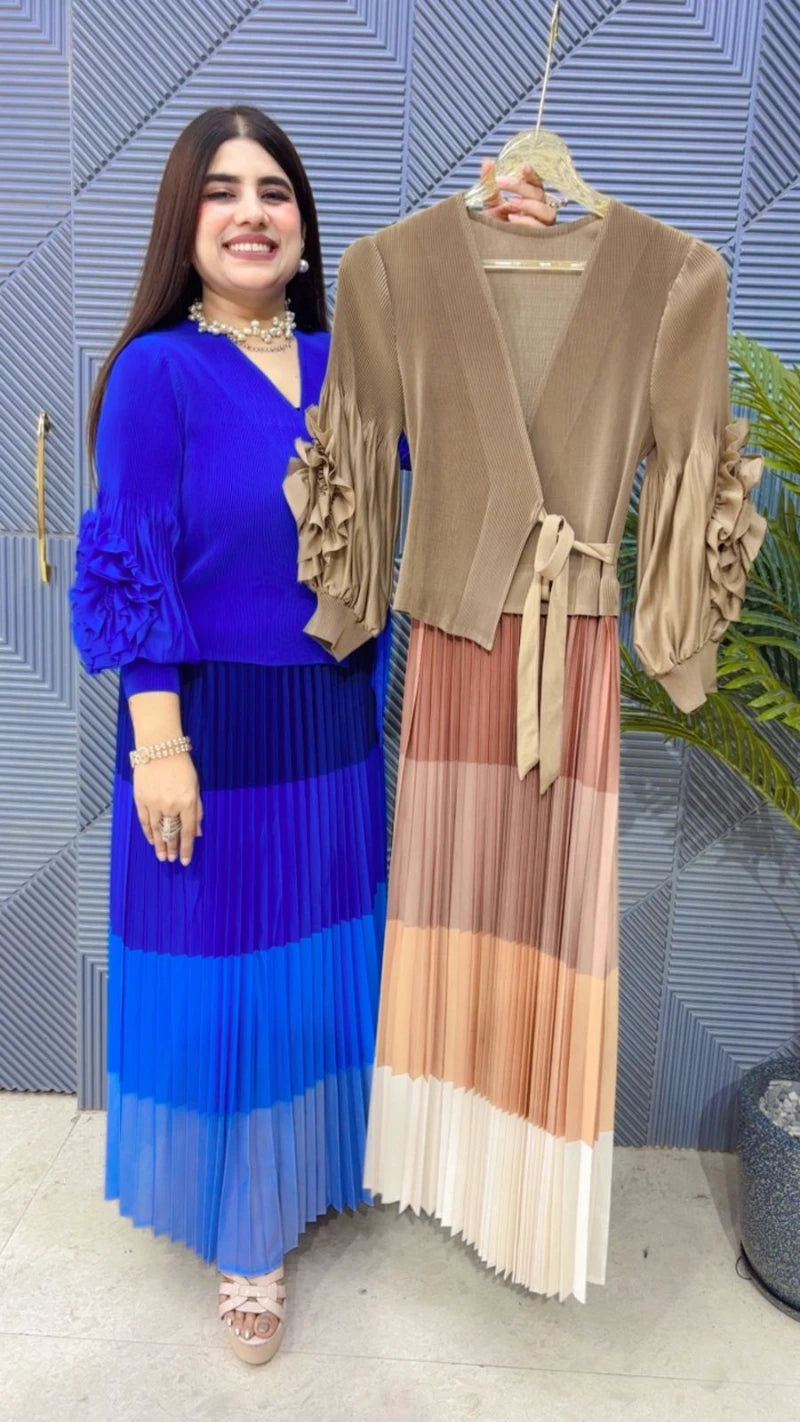 PREMIUM WRINKLE DRESS GGR3634