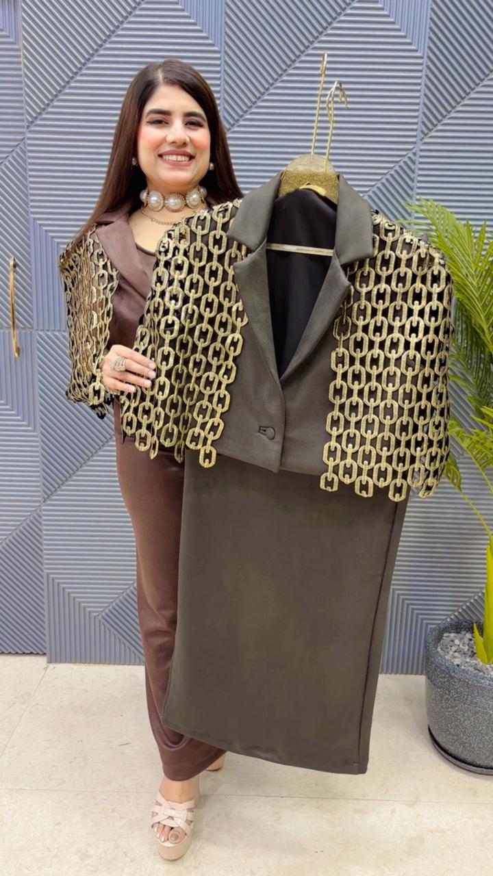 PREMIUM 3 PIECE SKIRT SET GGR3660