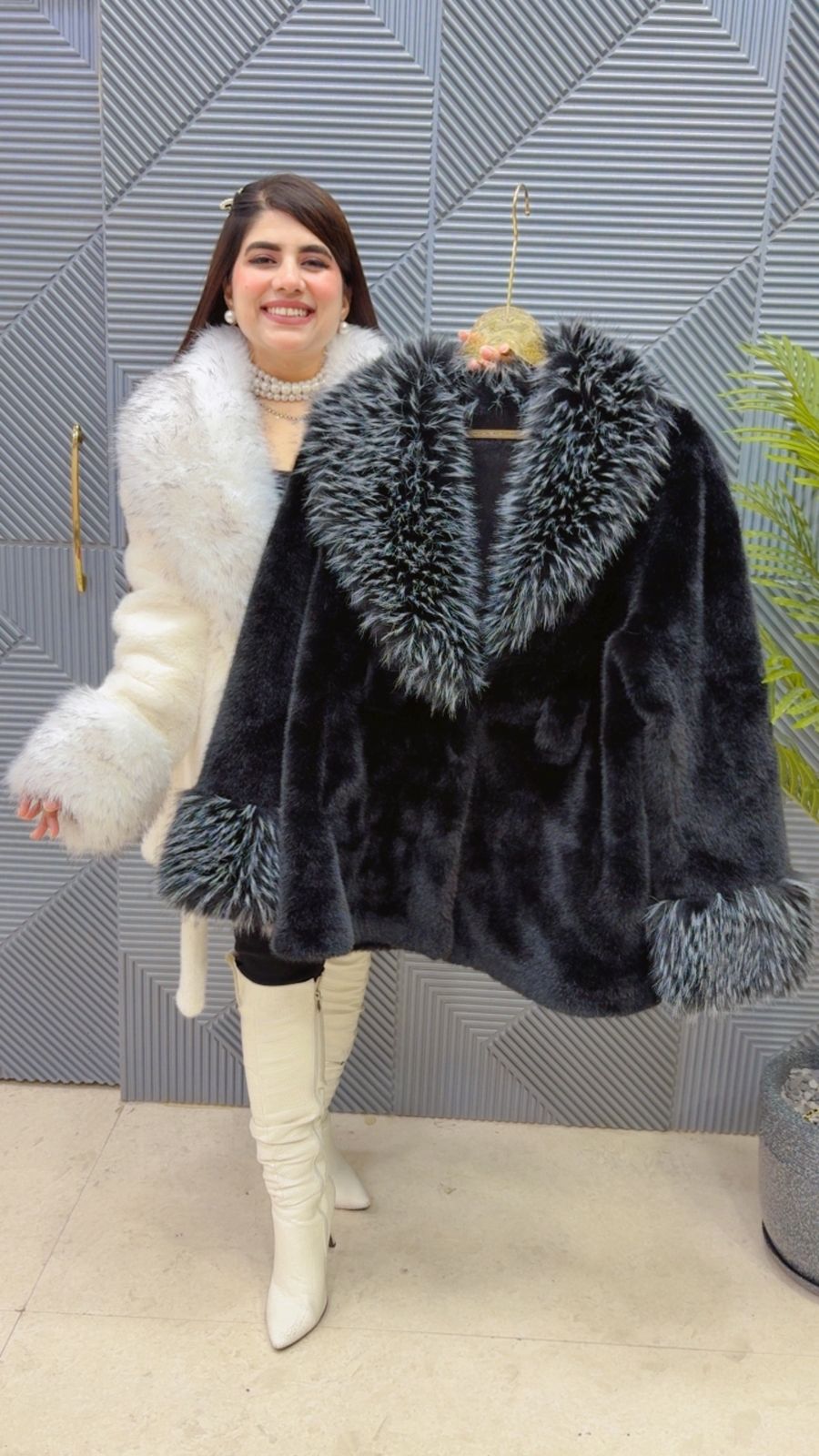 BEAUTIFUL FURR JACKET GGR3666