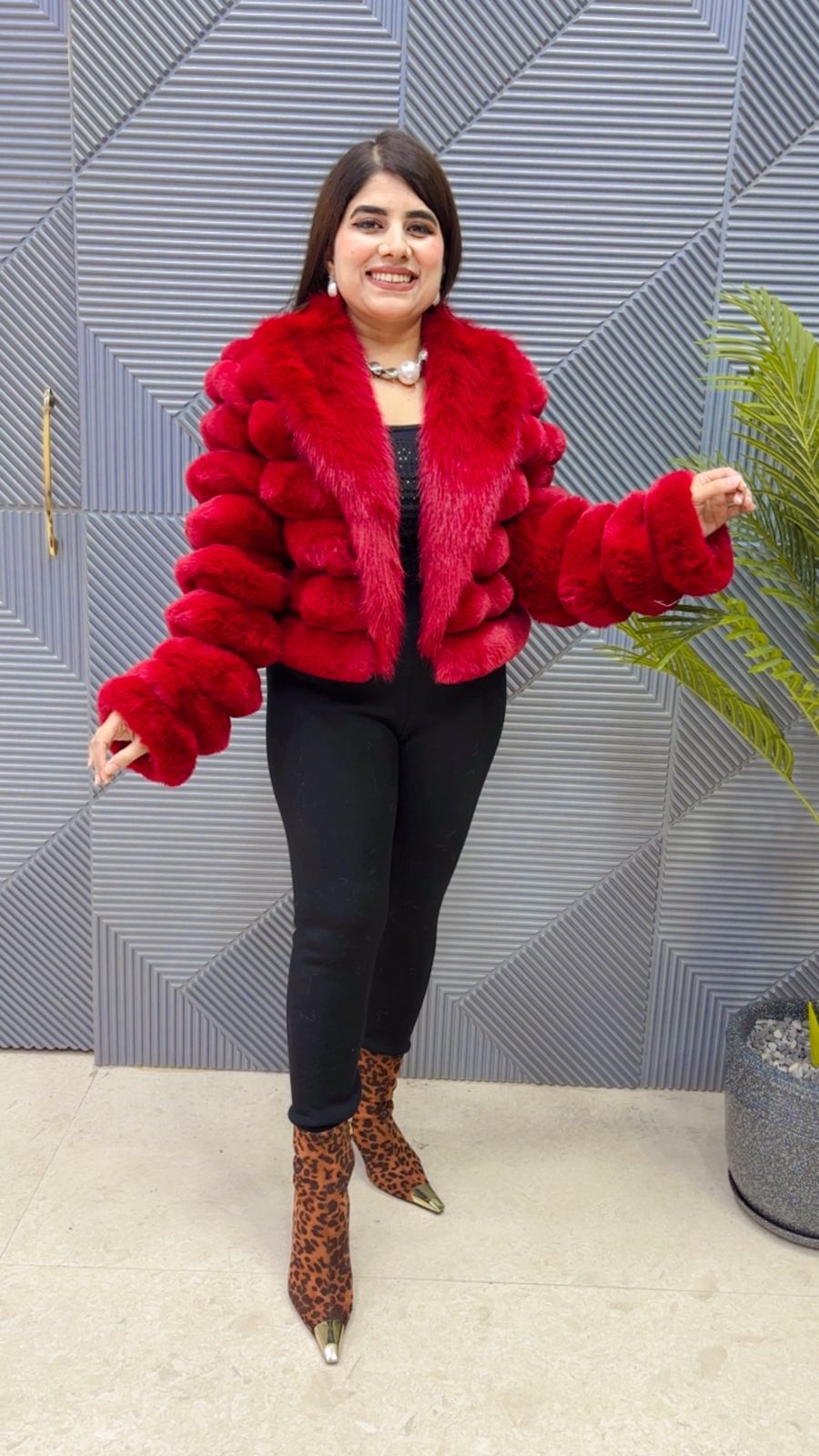 PREMIUM FURR JACKET GGR3769