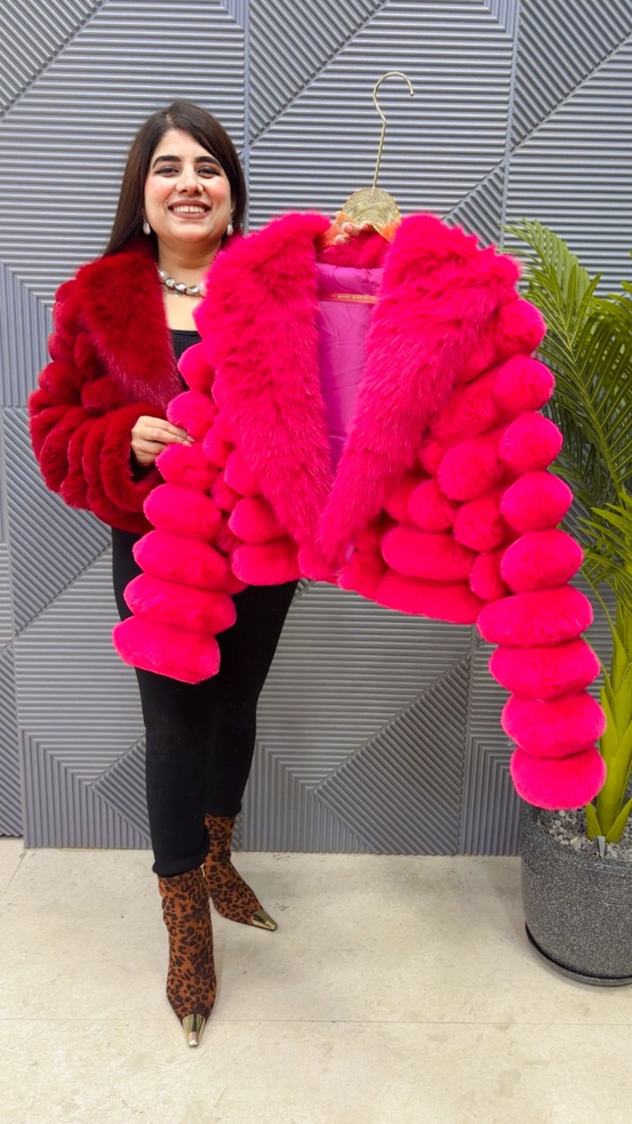 PREMIUM FURR JACKET GGR3769