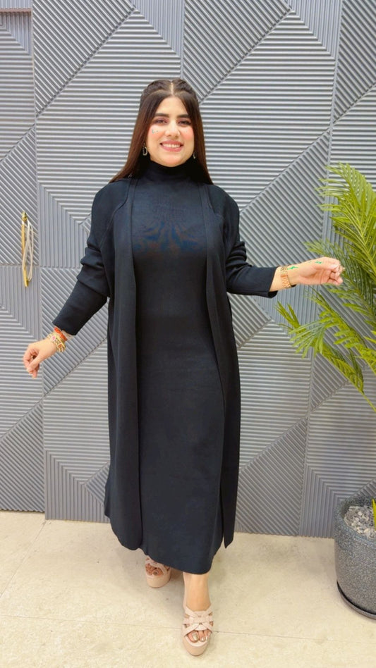 PREMIUM SHRUG DRESS GGR3792