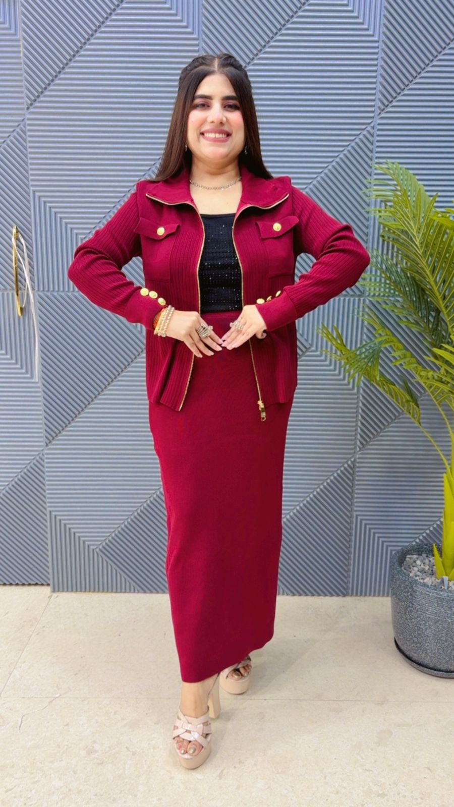 BEAUTIFUL SKIRT SET GGR3795