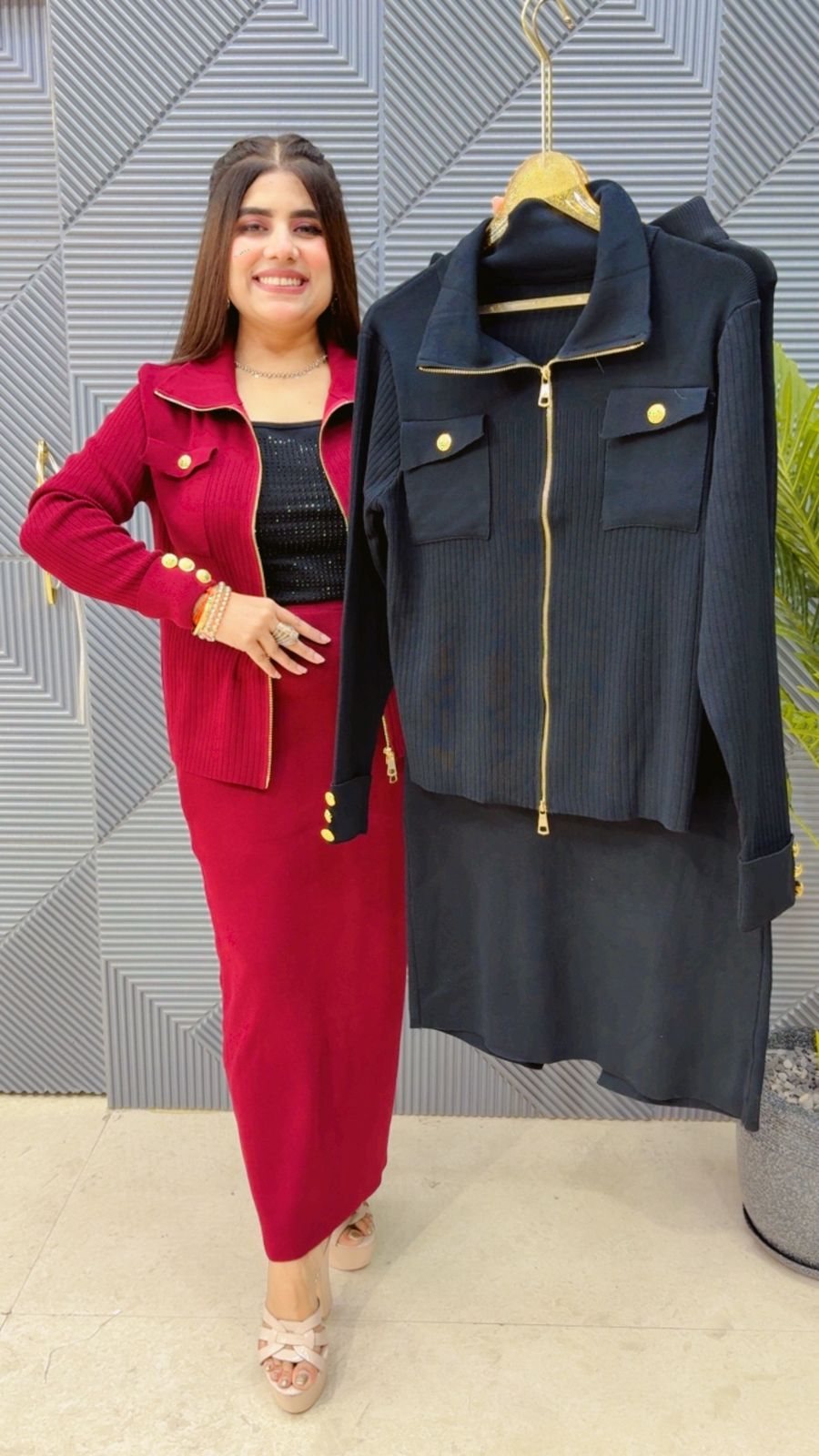 BEAUTIFUL SKIRT SET GGR3795