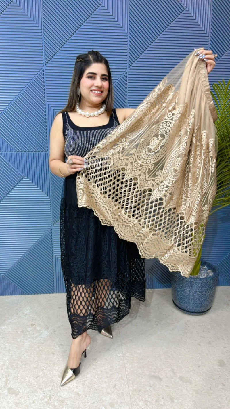 Imported Heavy Quality Embroidery Skirt GGR671