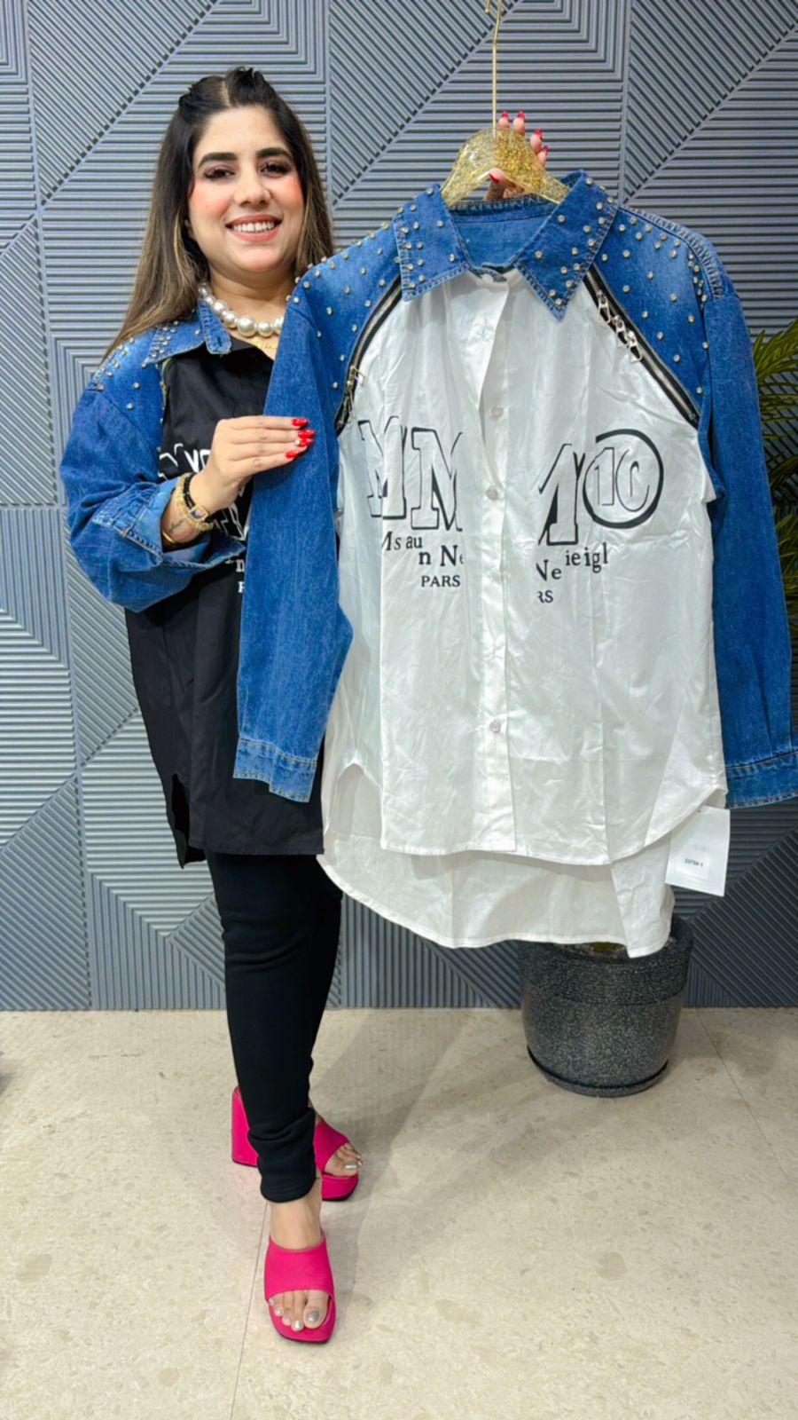 Premium Cotton Denim Shirt GGR1092