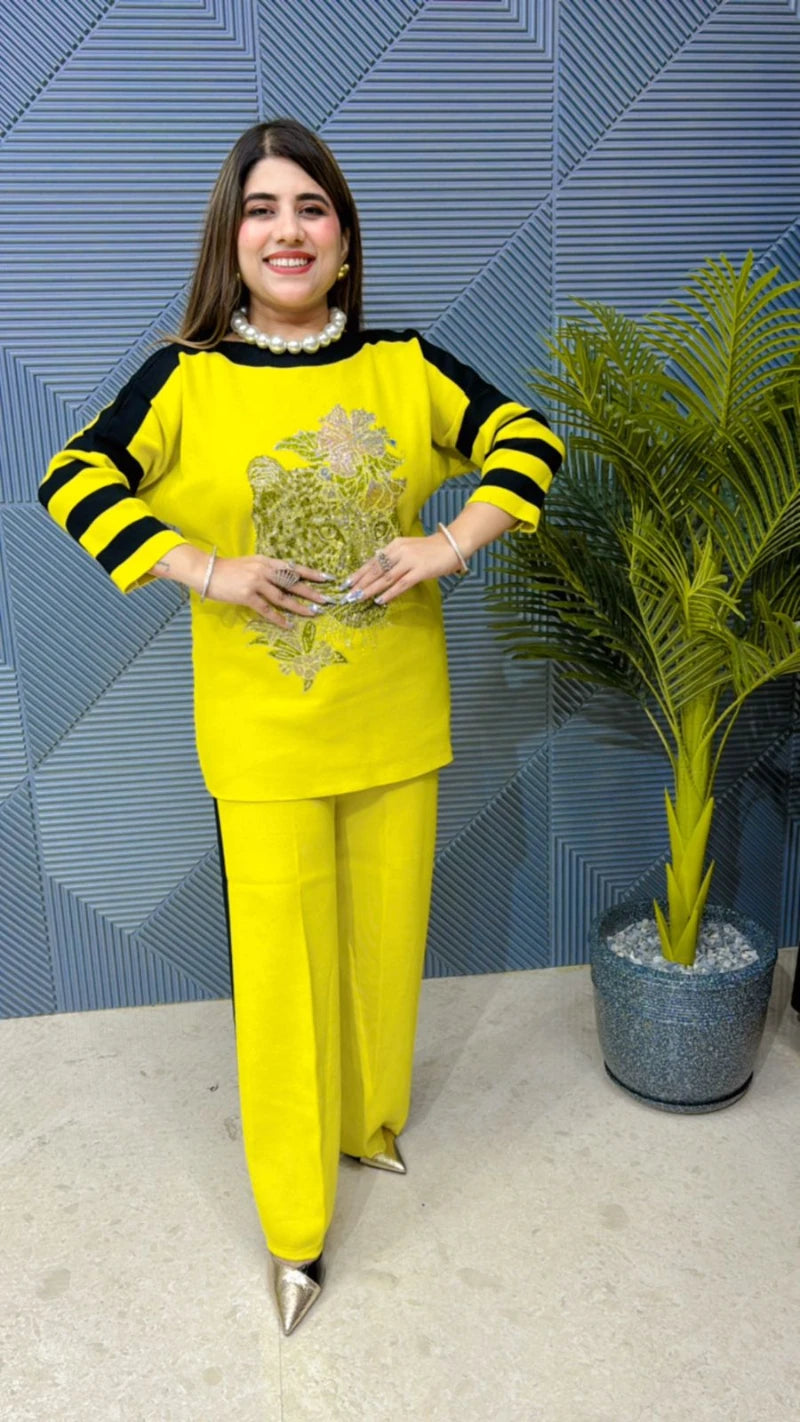 Premium Imported Fabric Stretchable Cord Set GGR764