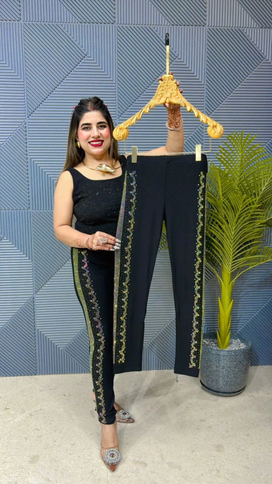 Premium Imported Swarovski Leggings GGR700