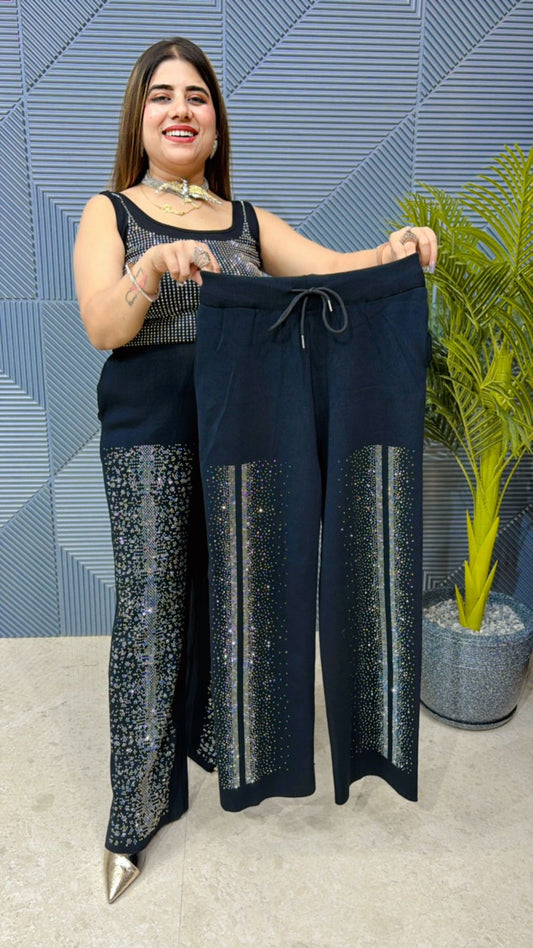 Premium Quality Knitted Swarovski Bottom GGR752