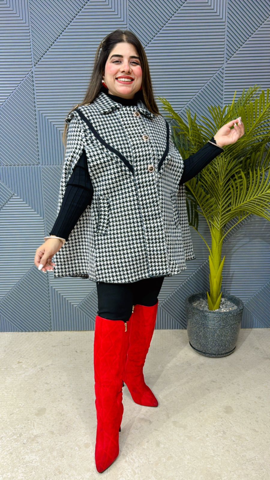 Premium Warm Cape Blazer GGR862