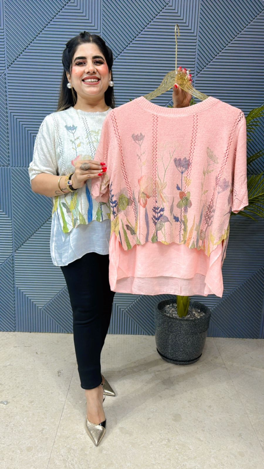 Very Comfy Summer Double Layer Top GGR1085