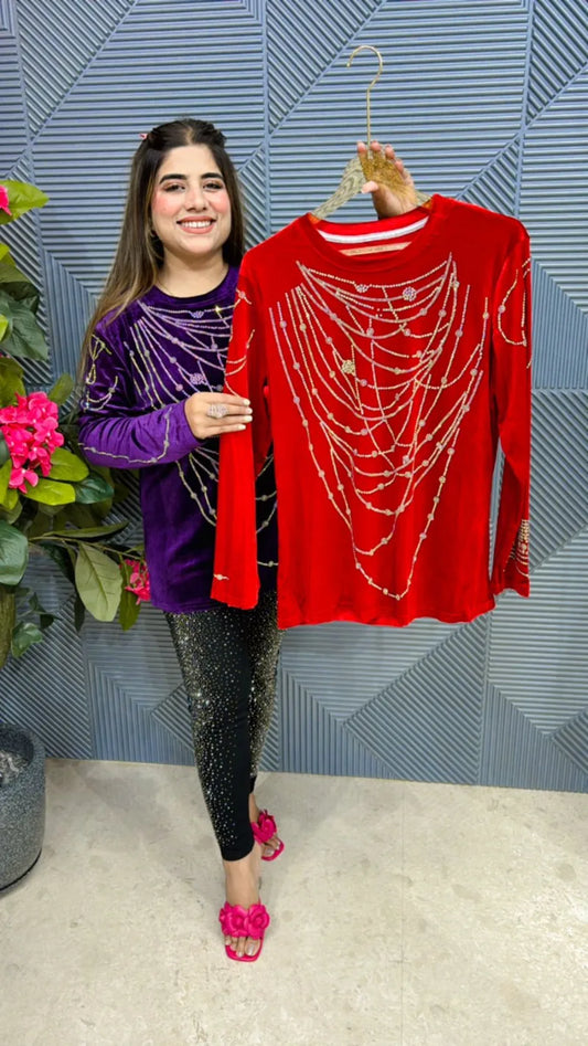 Beautiful Velvet Top GGR570