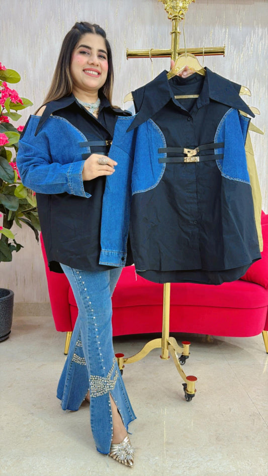 Premium Cotton Denim Shirt GGR1454