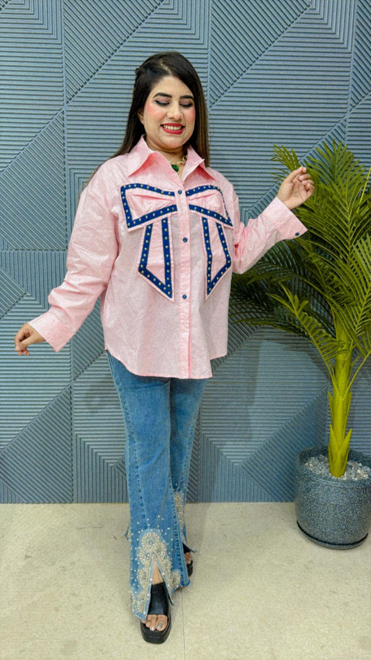 BOW COTTON SHIRT GGR1470