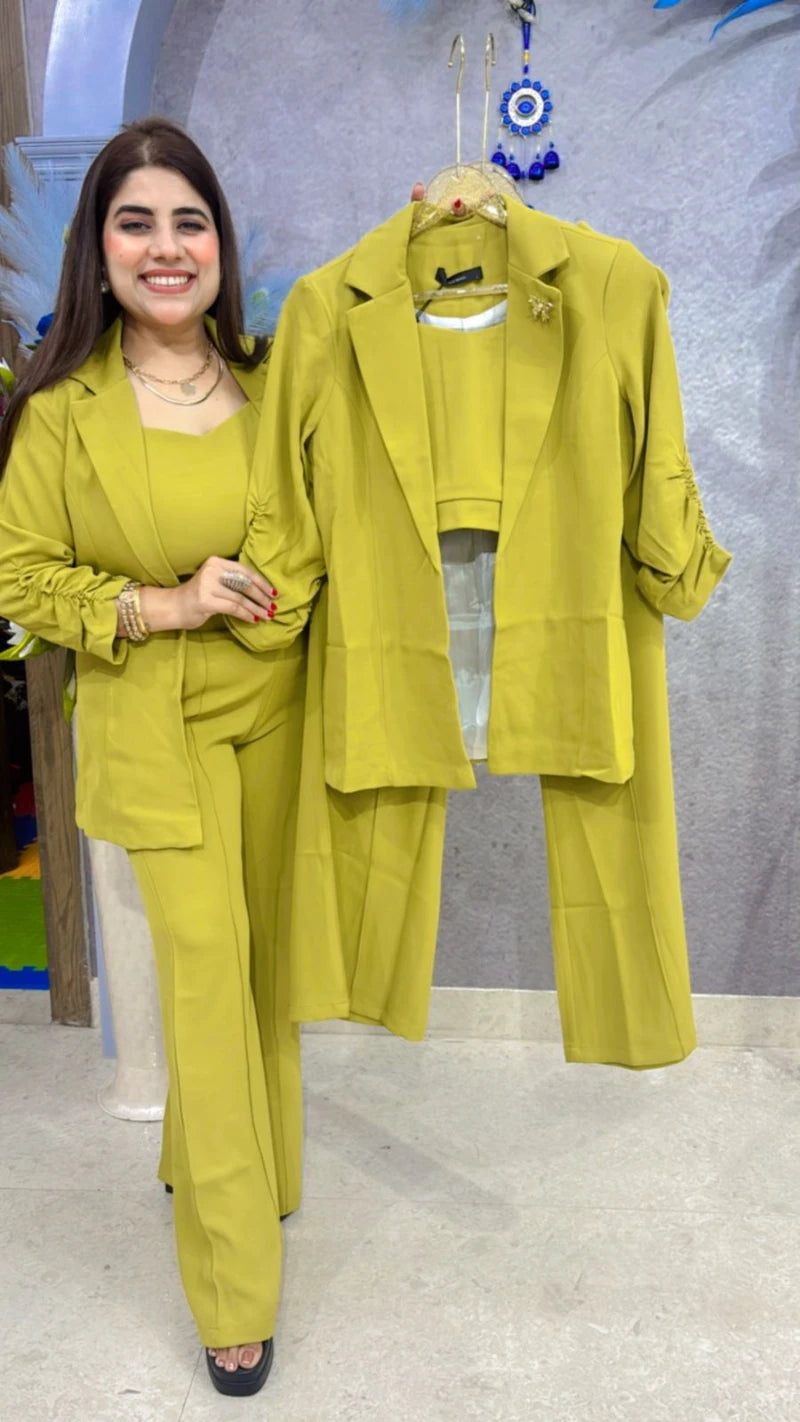 3PC OFFICIAL PREMIUM BLAZER SET GGR1635