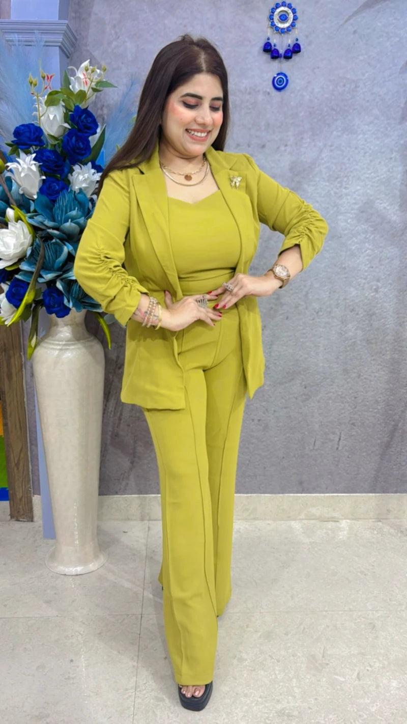 3PC OFFICIAL PREMIUM BLAZER SET GGR1635