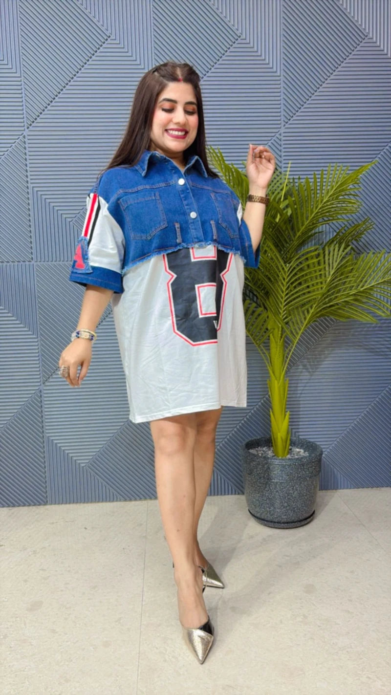 DENIM DRESS GGR1665