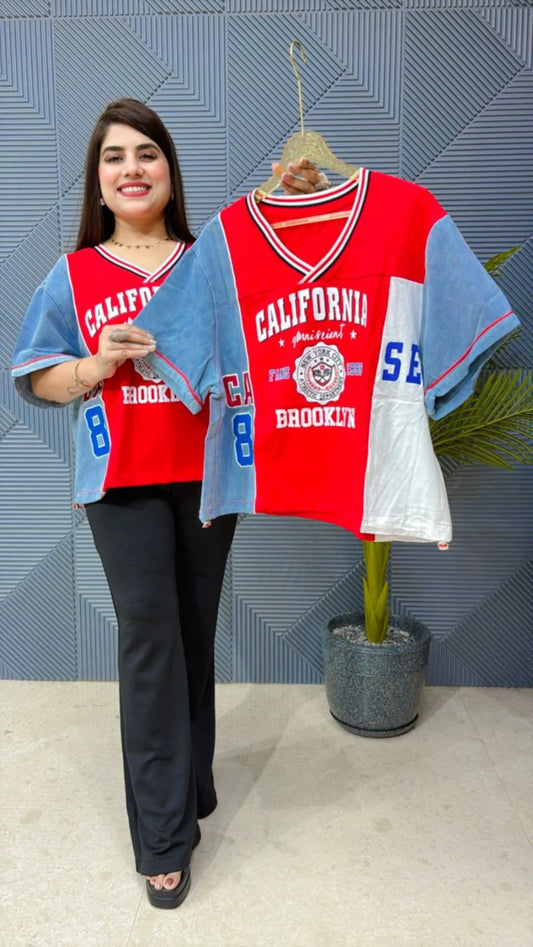 COTTEN DENIM T-SHIRT GGR1684
