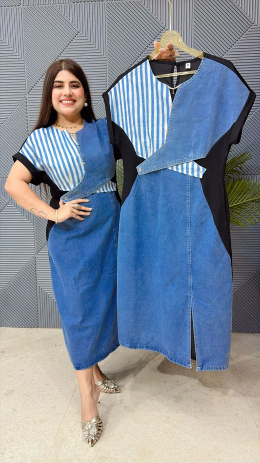 SUMMER DENIM DRESS GGR1691