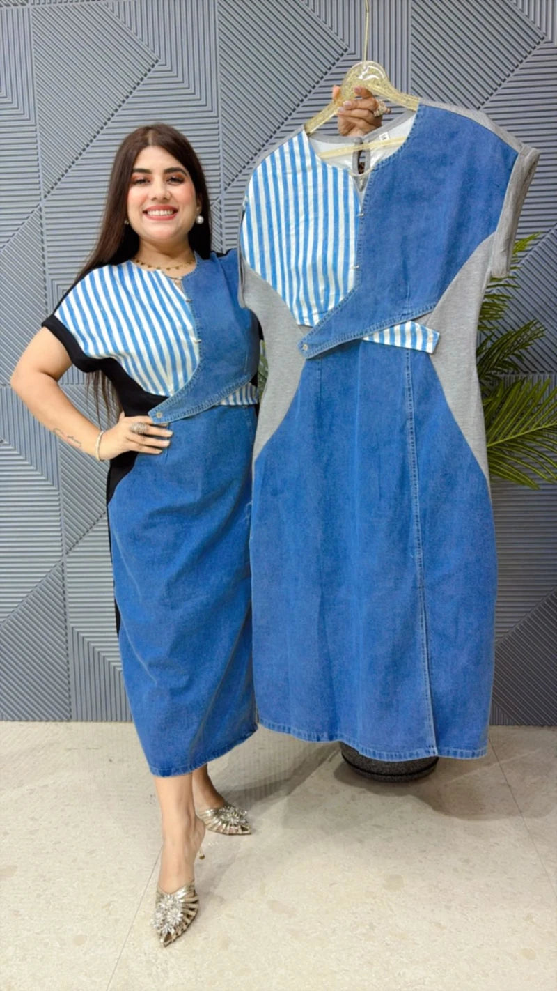 SUMMER DENIM DRESS GGR1691