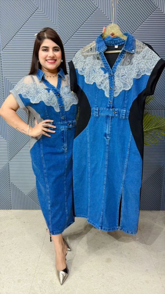 DESIGNER DENIM DRESS GGR1724