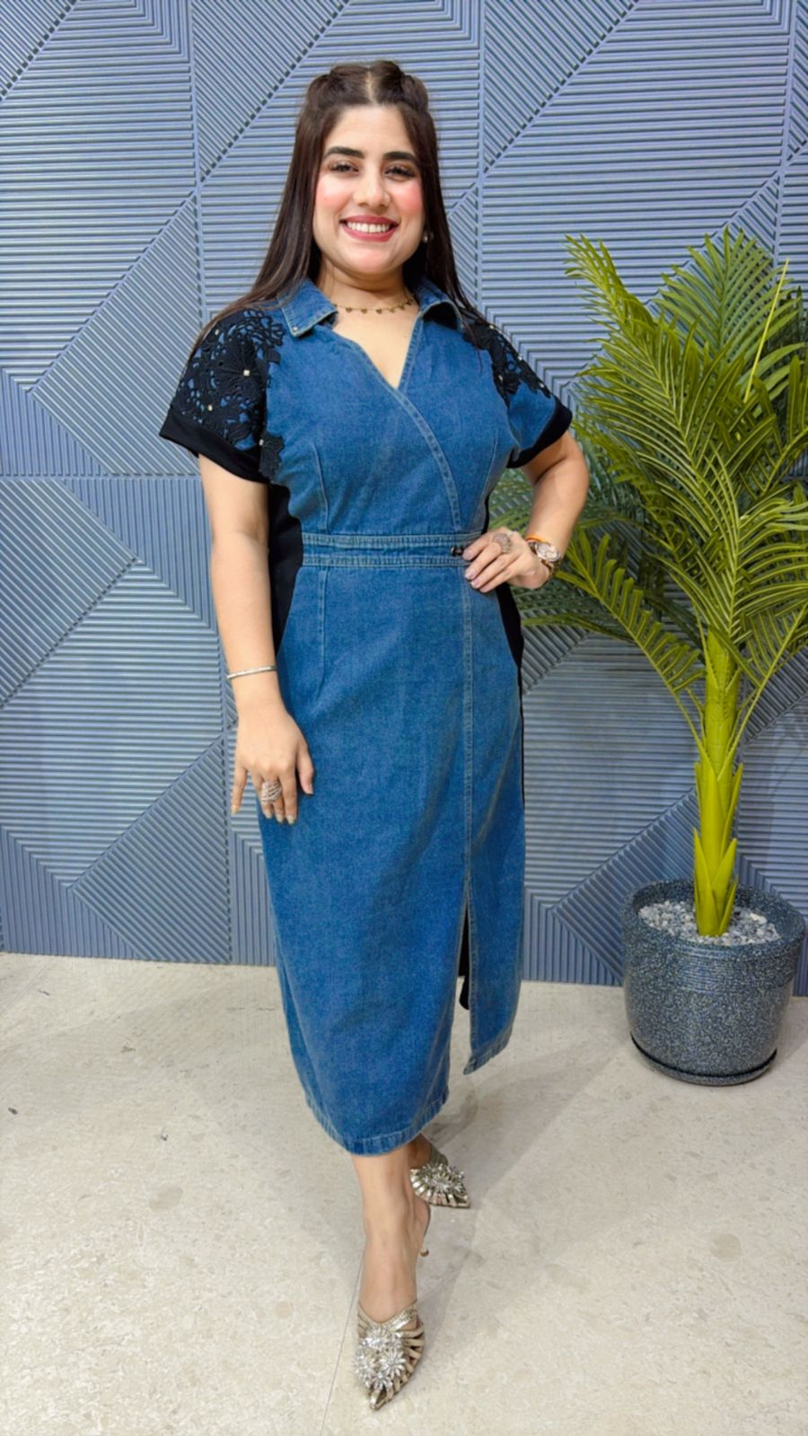 DENIM DRESS GGR1737