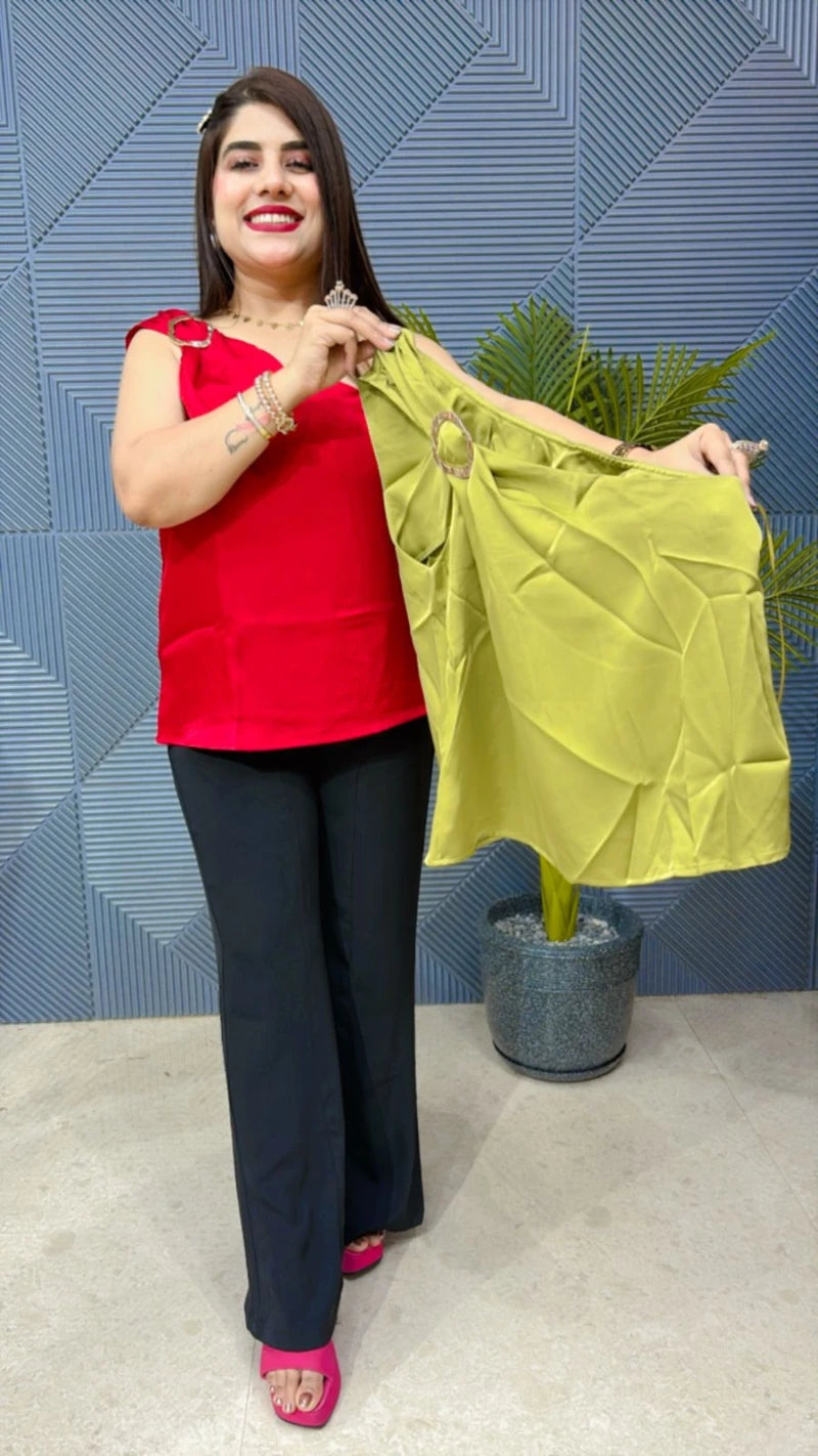 PREMIUM ONE SHOULDER TOP GGR1755