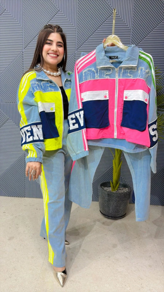 PREMIUM DENIM CO-ORD SET GGR1906