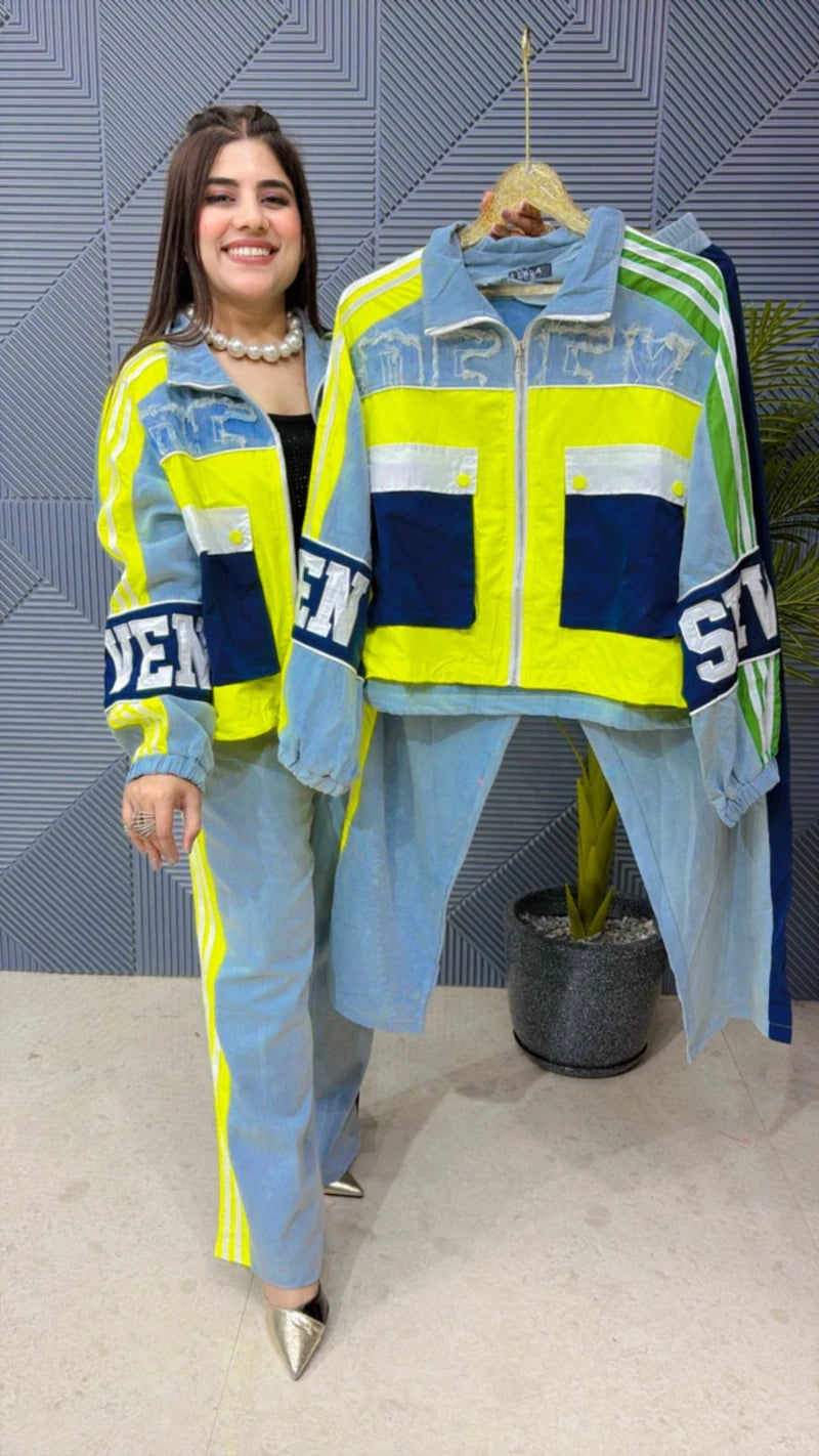 PREMIUM DENIM CO-ORD SET GGR1906