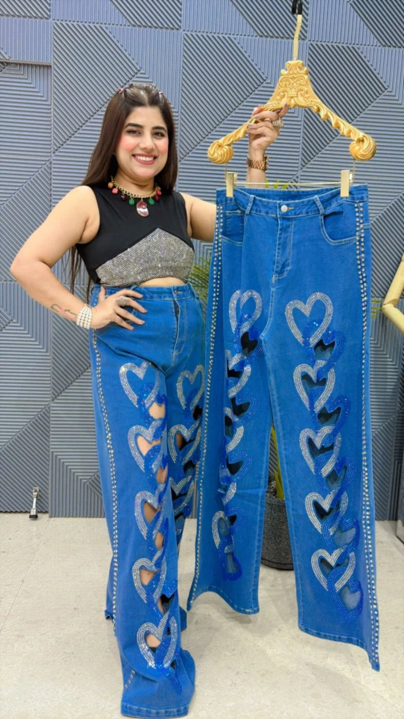 PREMIUM HEART JEANS GGR1946