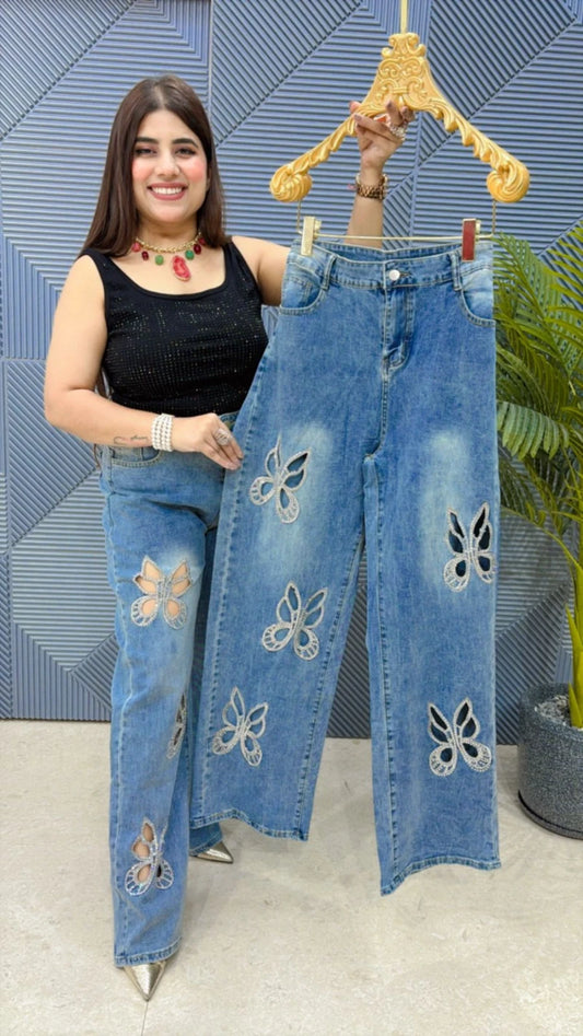 PREMIUM BUTTERFLY JEANS GGR1955