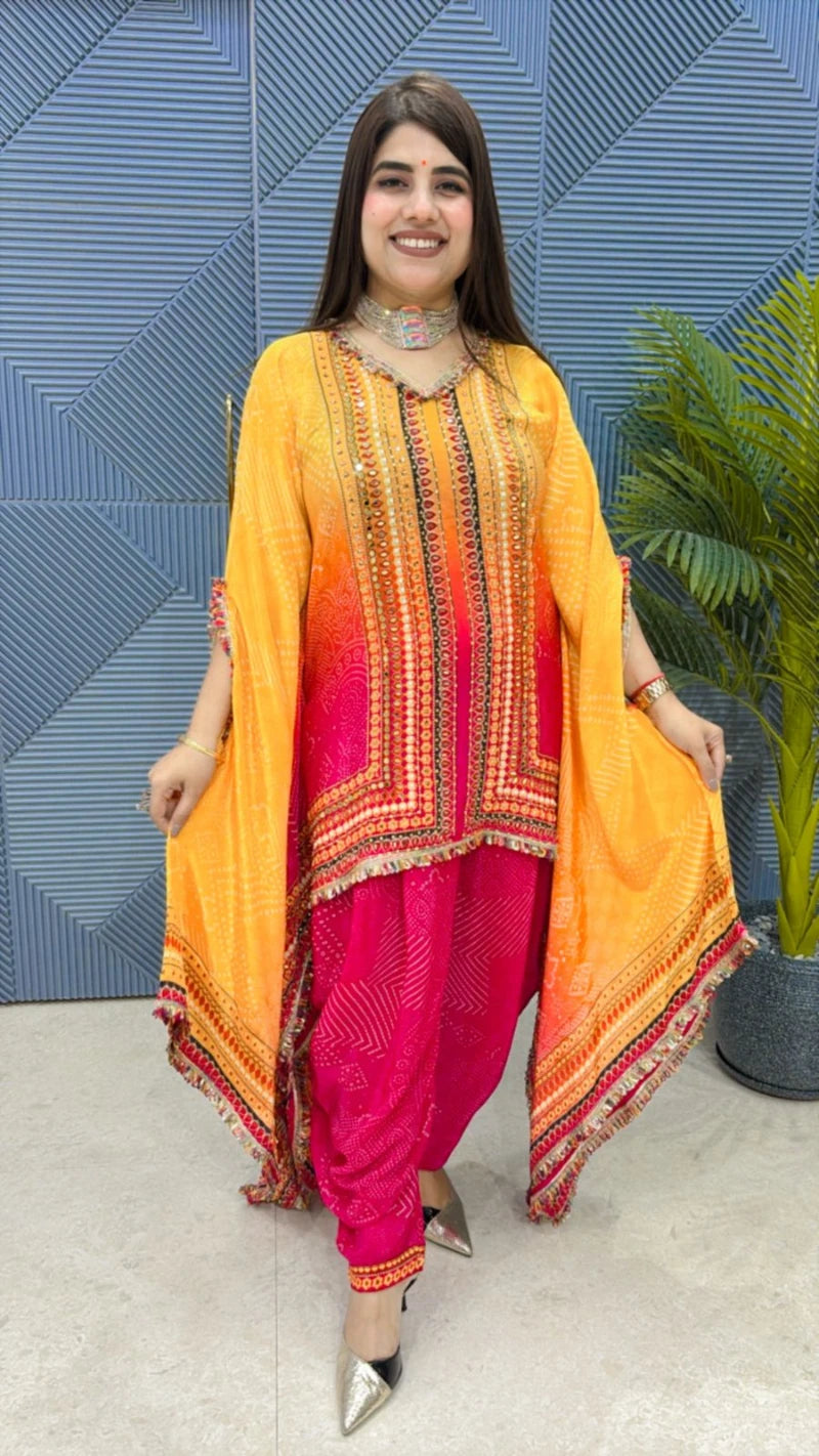 BEAUTIFUL 2 PCS KAFTAN SUIT GGR1967