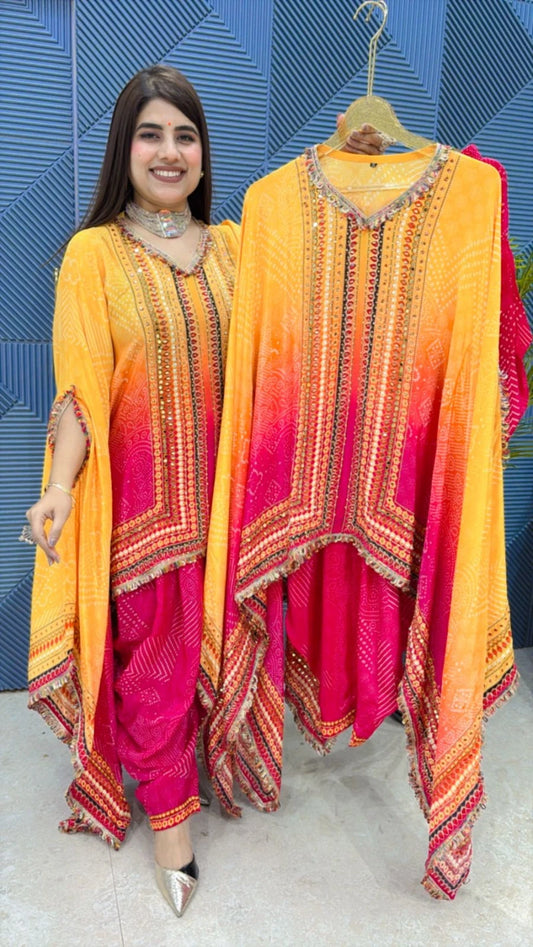 BEAUTIFUL 2 PCS KAFTAN SUIT GGR1967