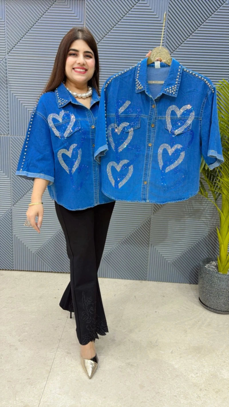 PREMIUM DENIM SHIRT GGR1982