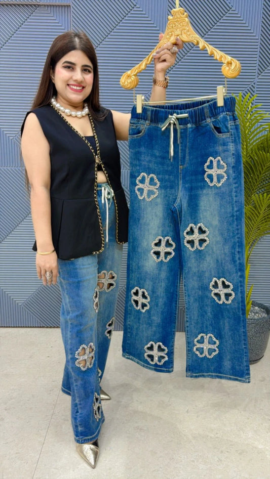 PREMIUM FLOWER JEANS GGR1984