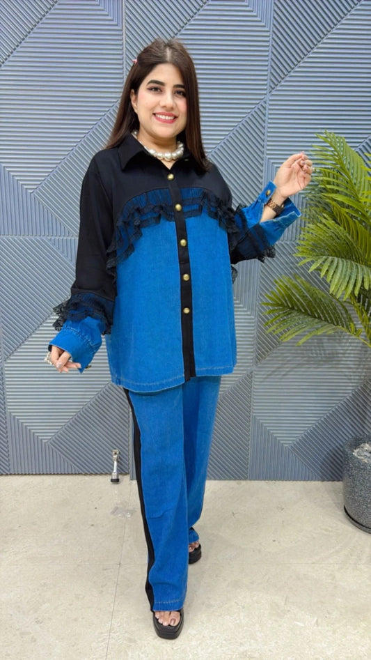 PREMIUM DENIM CO-ORD SET GGR1991