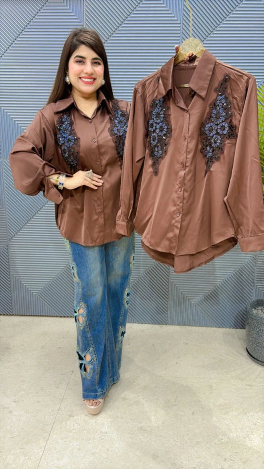 PREMIUM CUT DANA WORK SHIRT GGR3021