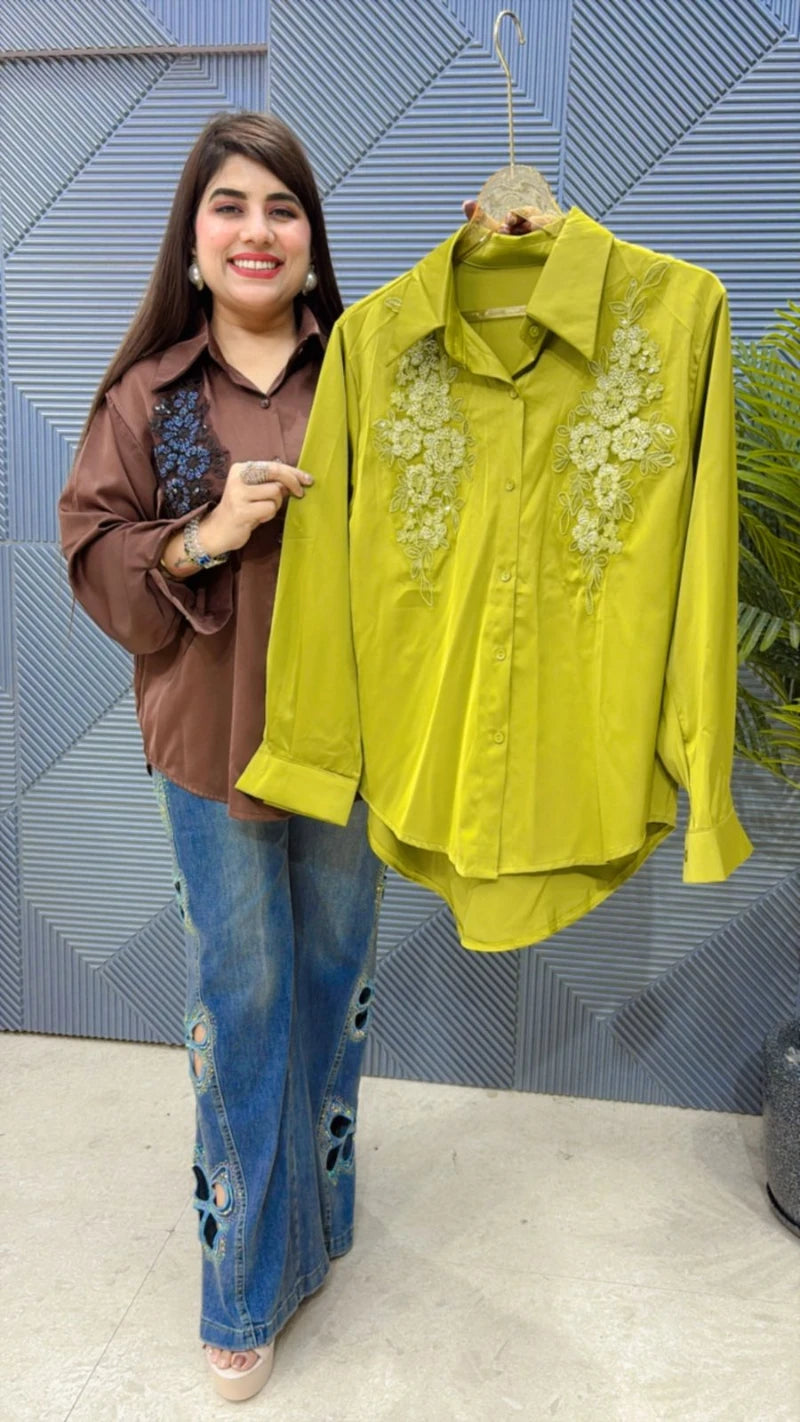 PREMIUM CUT DANA WORK SHIRT GGR3021