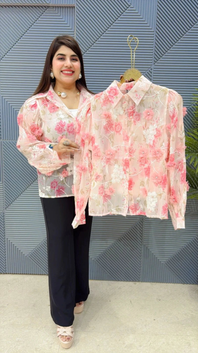 PREMIUM 3D WORK SHIRT WITH LININGGGR3026