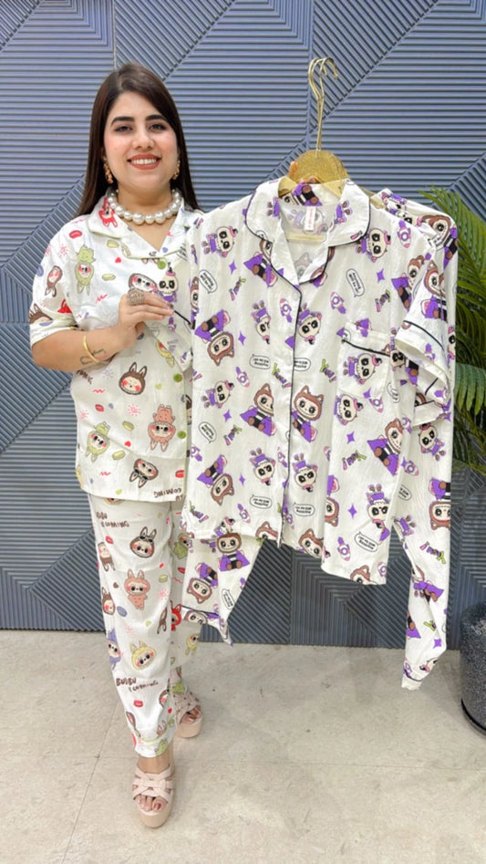 PREMIUM COTTEN NIGHT SUIT GGR3081