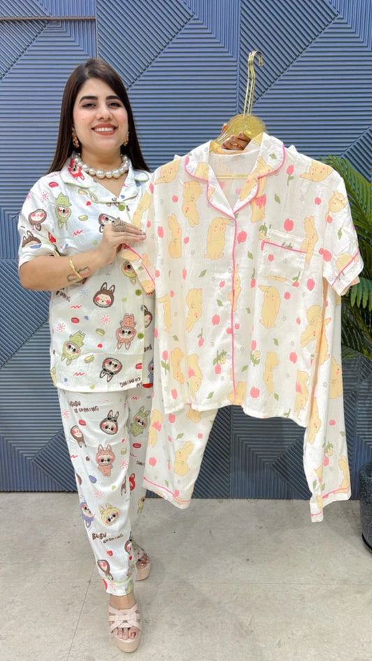 PREMIUM COTTEN NIGHT SUIT GGR3082