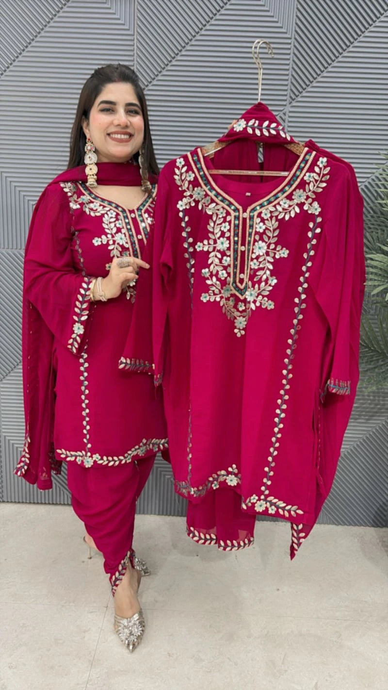 PREMIUM 3 PCS TULIP PANT SUIT GGR3102