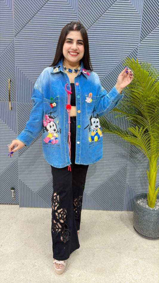 PREMIUM SUMMER DENIM SHIRT GGR3142