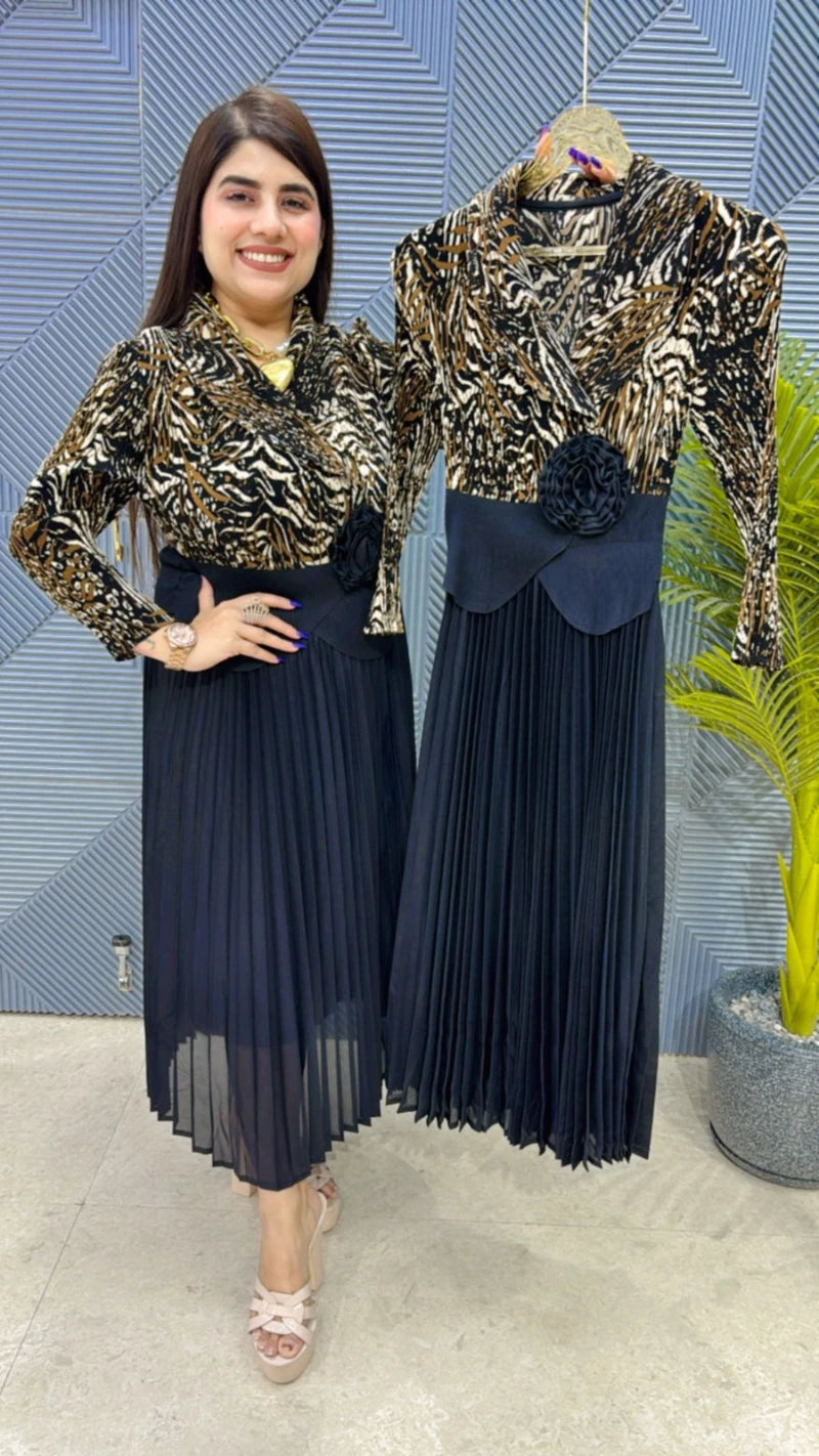 PREMIUM WRINKLE DRESS GGR3162