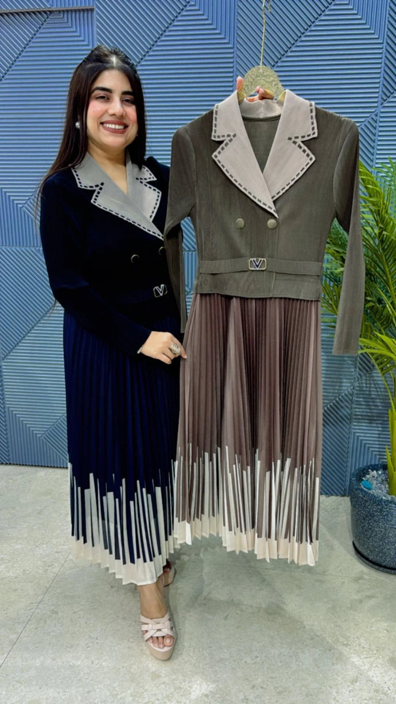 PREMIUM WRINKLE DRESS GGR3206