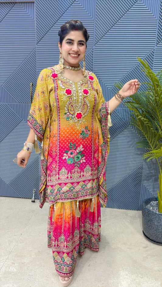 PREMIUM 2 PCS KAFTAN SUIT GGR3219